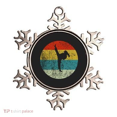 Retro Vintage Karate Ornament