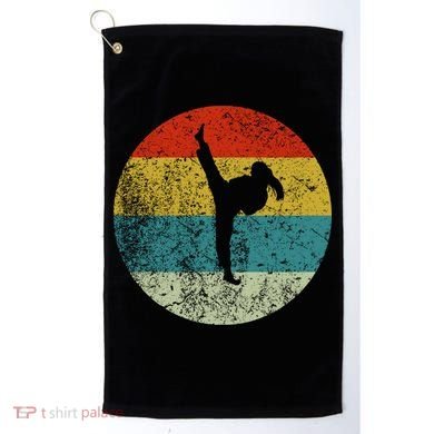 Retro Vintage Karate Golf Towel