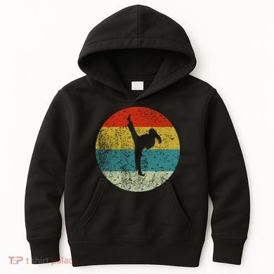 Retro Vintage Karate Kids Hoodie