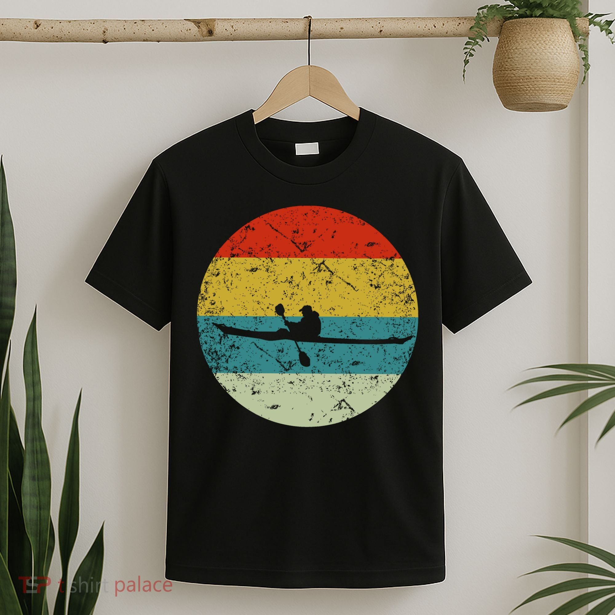 Retro Vintage Kayak T-Shirt
