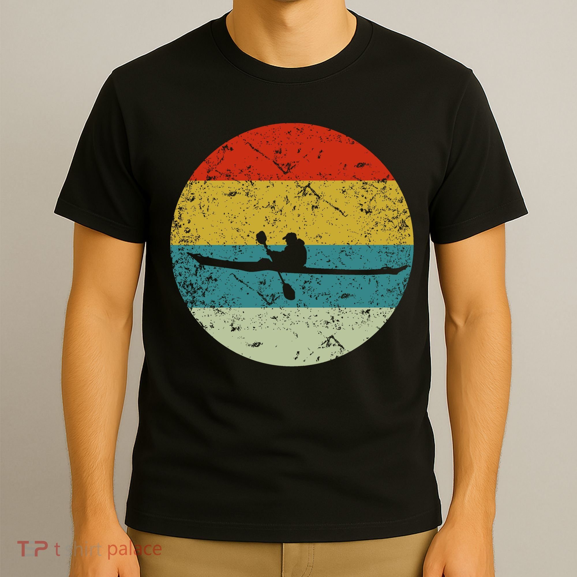 Retro Vintage Kayak T-Shirt
