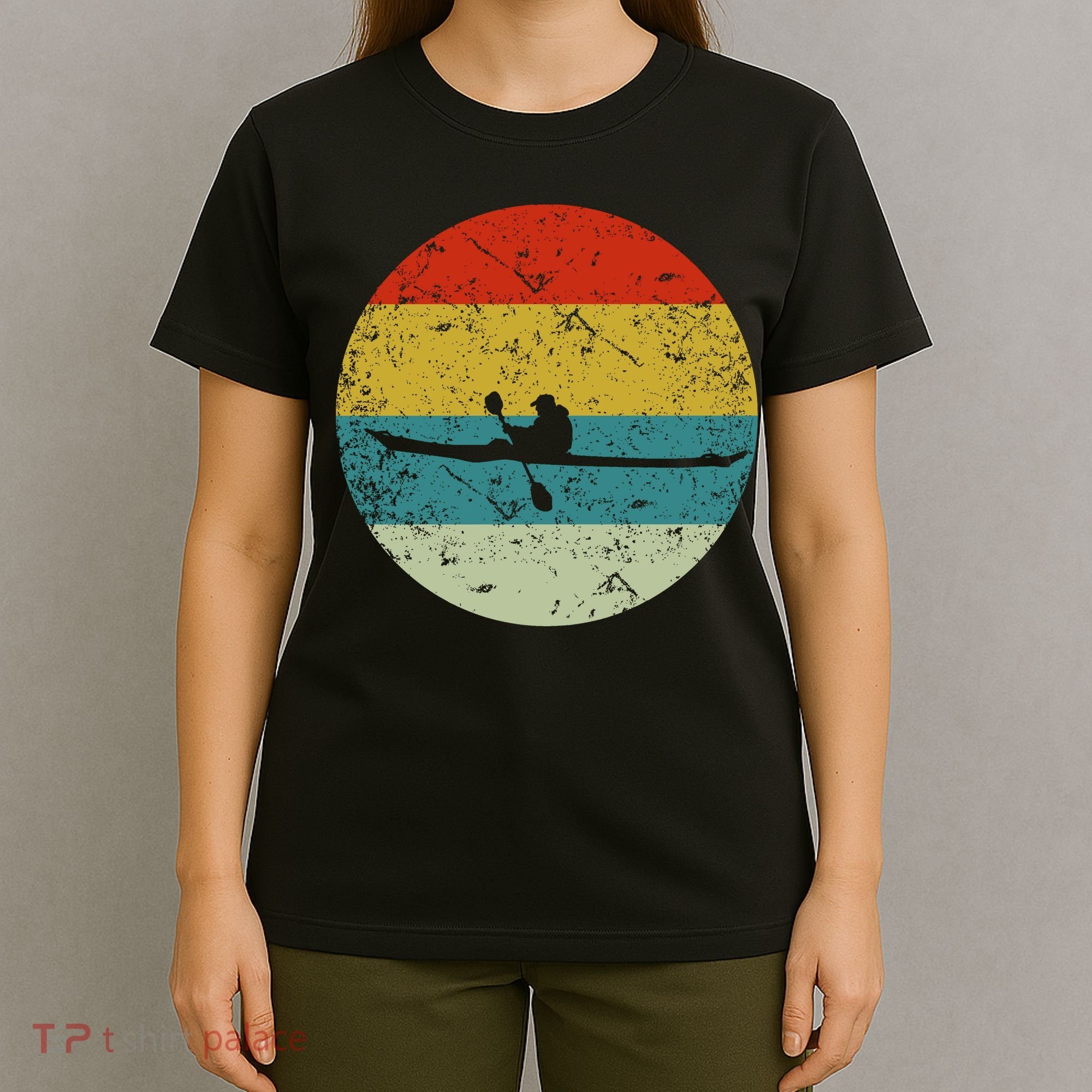 Retro Vintage Kayak T-Shirt