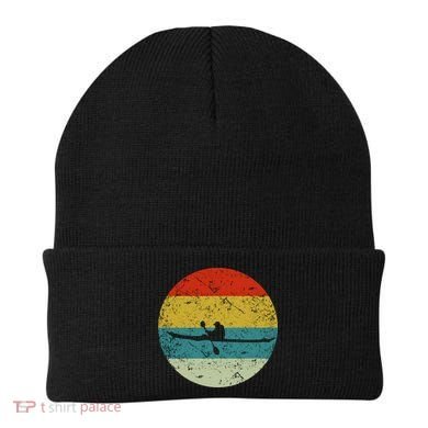 Retro Vintage Kayak Beanie