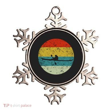 Retro Vintage Kayak Ornament
