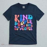 Retro Vintage Kind People Are My Kind Of People T-Shirt thumb 5