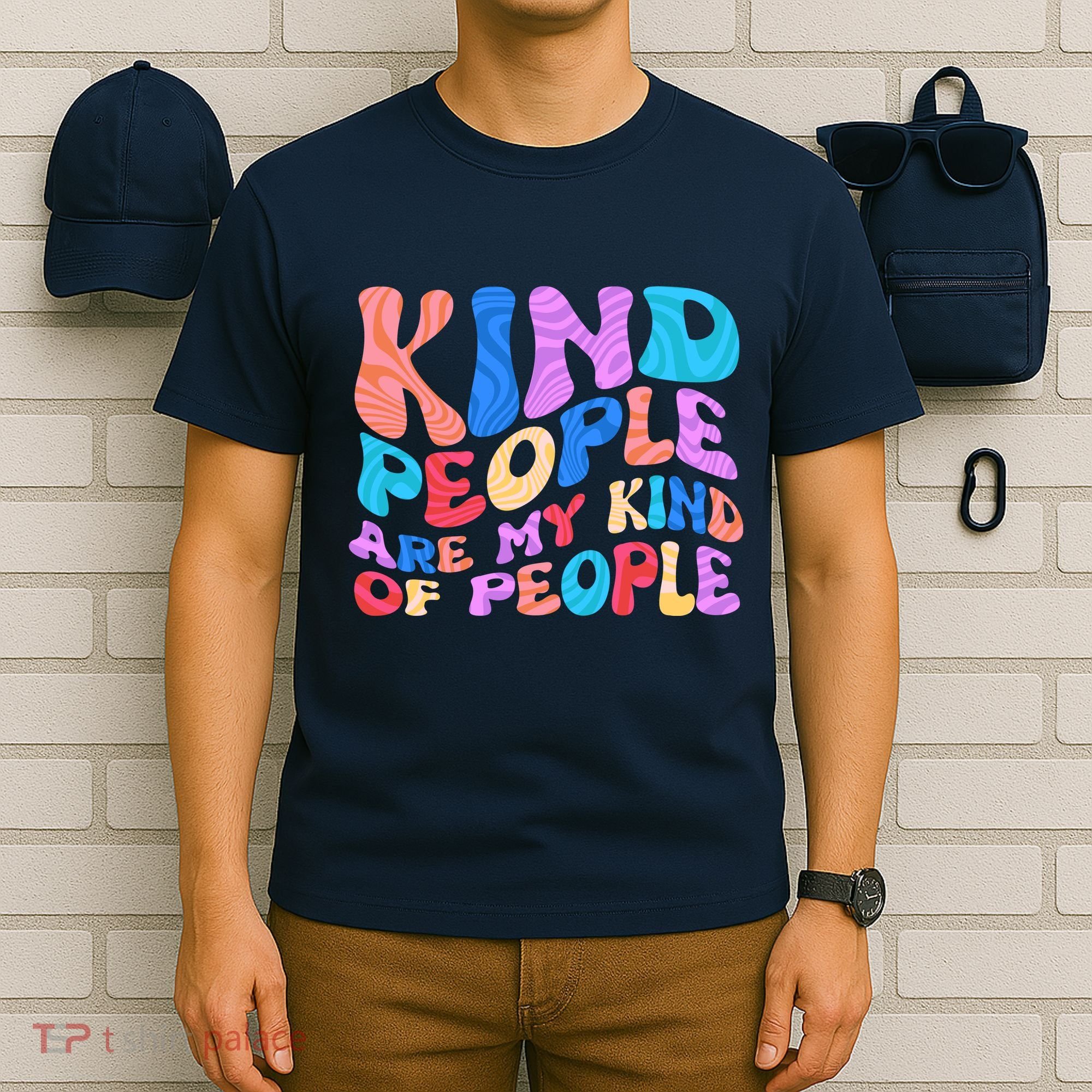 Retro Vintage Kind People Are My Kind Of People T-Shirt