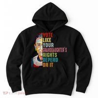 Rbg Vote Like Your Granddaughter’S Rights Feminist Hoodie thumb 0