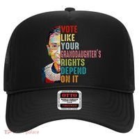 Rbg Vote Like Your Granddaughter’S Rights Feminist Hat thumb 0