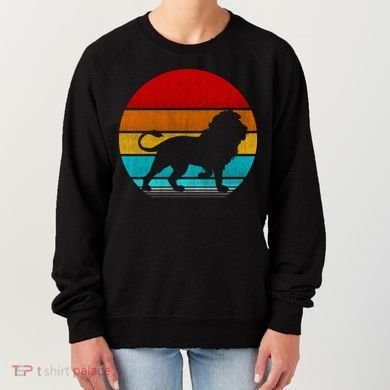 Retro Vintage Lion Women's Sweatshirt