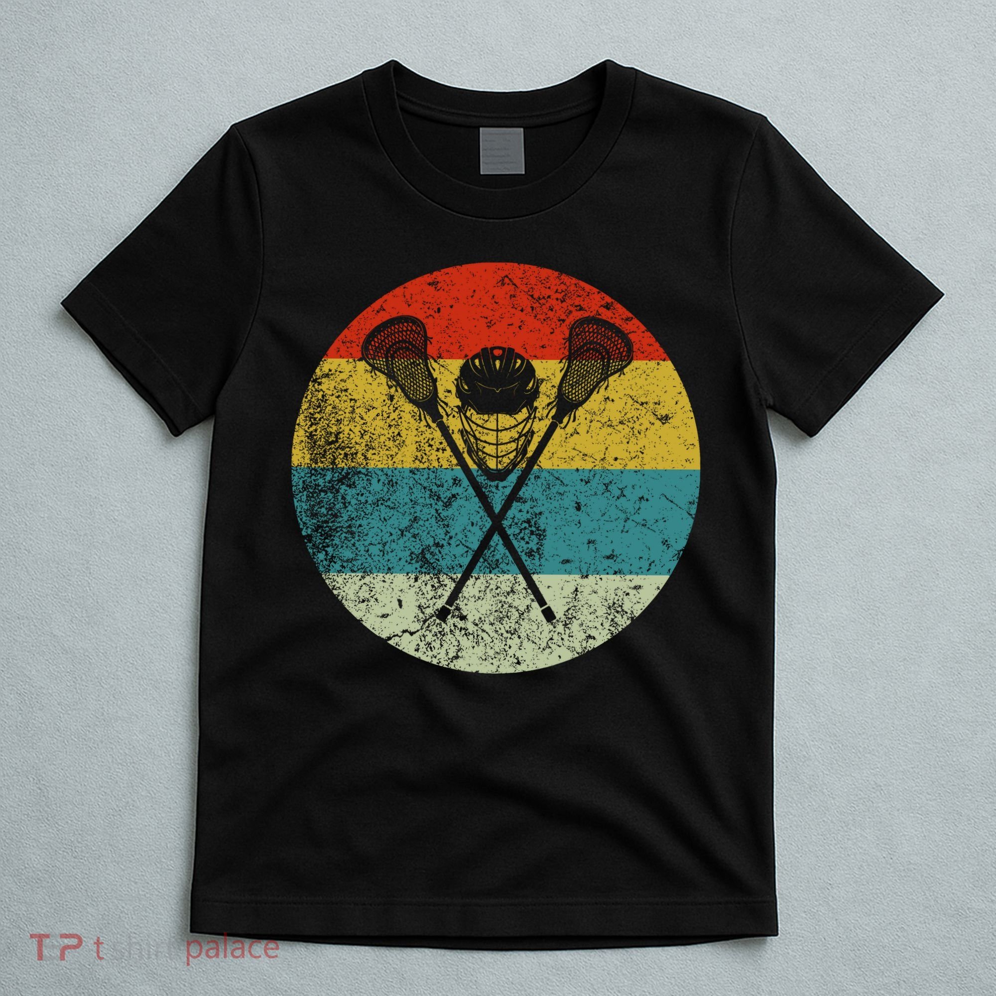 Retro Vintage Lacrosse T-Shirt