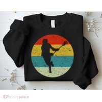 Retro Vintage Lacrosse Sweatshirt thumb 2
