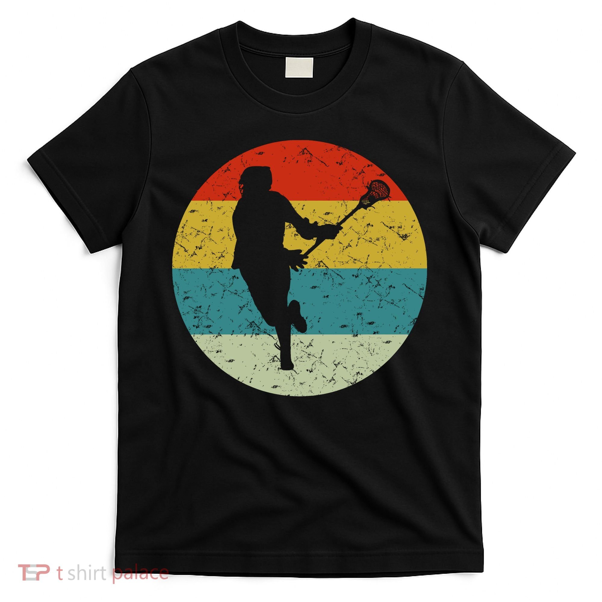 Retro Vintage Lacrosse T-Shirt