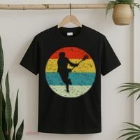 Retro Vintage Lacrosse T-Shirt thumb 2