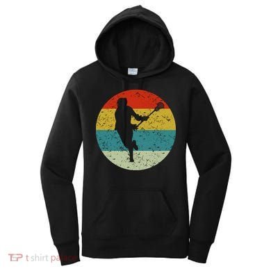 Retro Vintage Lacrosse Women's Hoodie