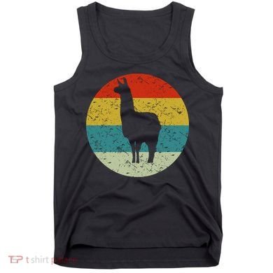 Retro Vintage Llama Tank Top
