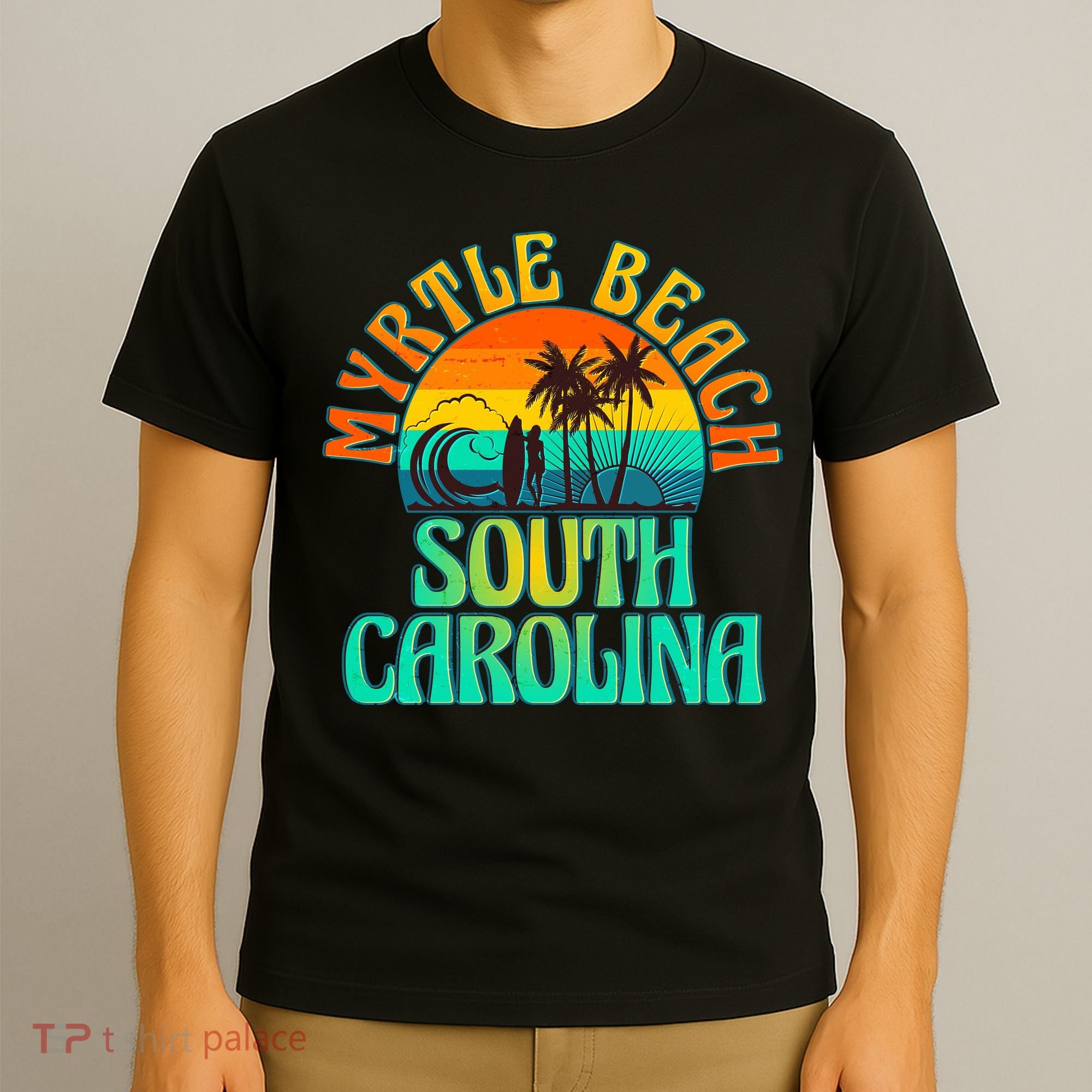Retro Vintage Myrtle Beach South Carolina T-Shirt