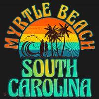 Retro Vintage Myrtle Beach South Carolina T-Shirt thumb 7