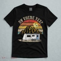 Retro Vintage Mountains Camping RV There Yet T-Shirt thumb 5