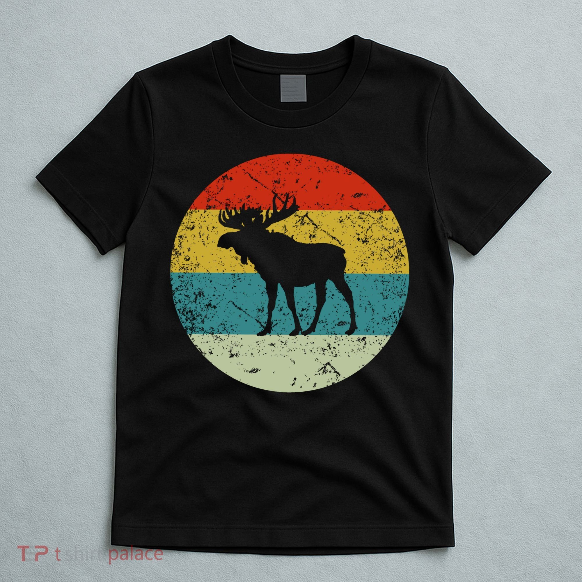 Retro Vintage Moose T-Shirt