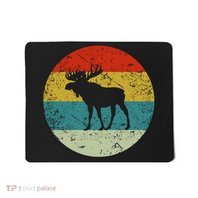 Retro Vintage Moose Mousepad