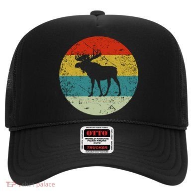 Retro Vintage Moose Hat