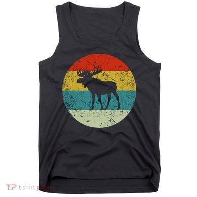 Retro Vintage Moose Tank Top
