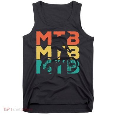 Retro Vintage Mtb Gift For Mountain Bikers Tank Top