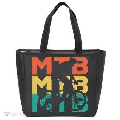 Retro Vintage Mtb Gift For Mountain Bikers Tote Bag