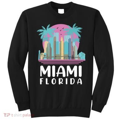 Retro Vintage Miami Florida Sweatshirt