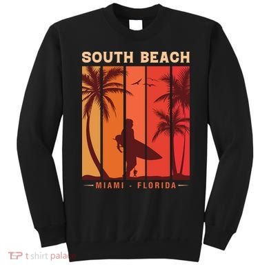 Retro Vintage Miami Florida South Beach Sweatshirt