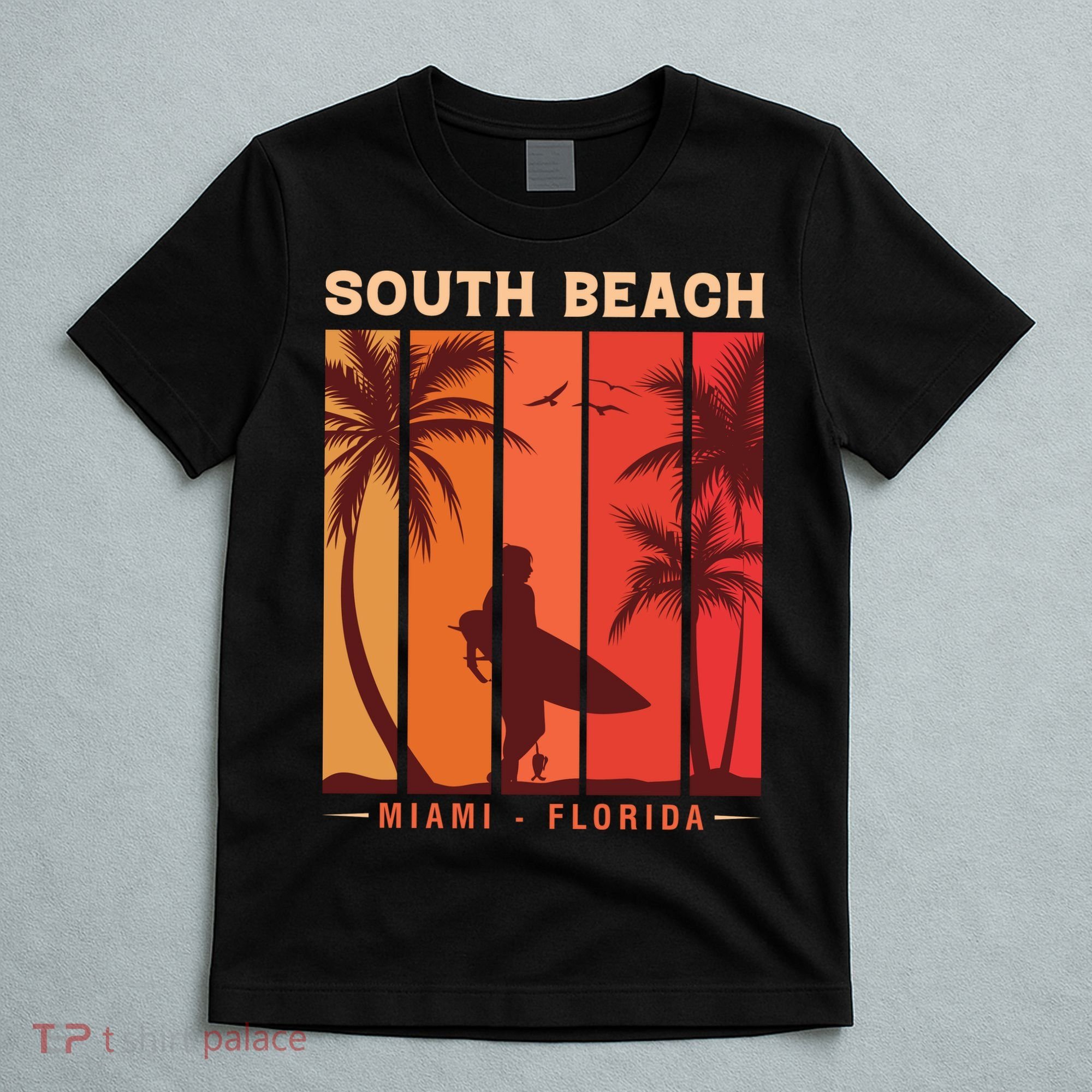Retro Vintage Miami Florida South Beach T-Shirt