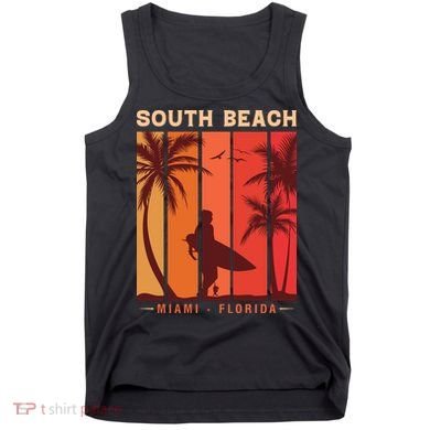 Retro Vintage Miami Florida South Beach Tank Top