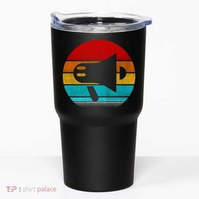 Retro Vintage Megaphone Tumbler