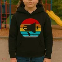 Retro Vintage Megaphone Kids Hoodie thumb 3