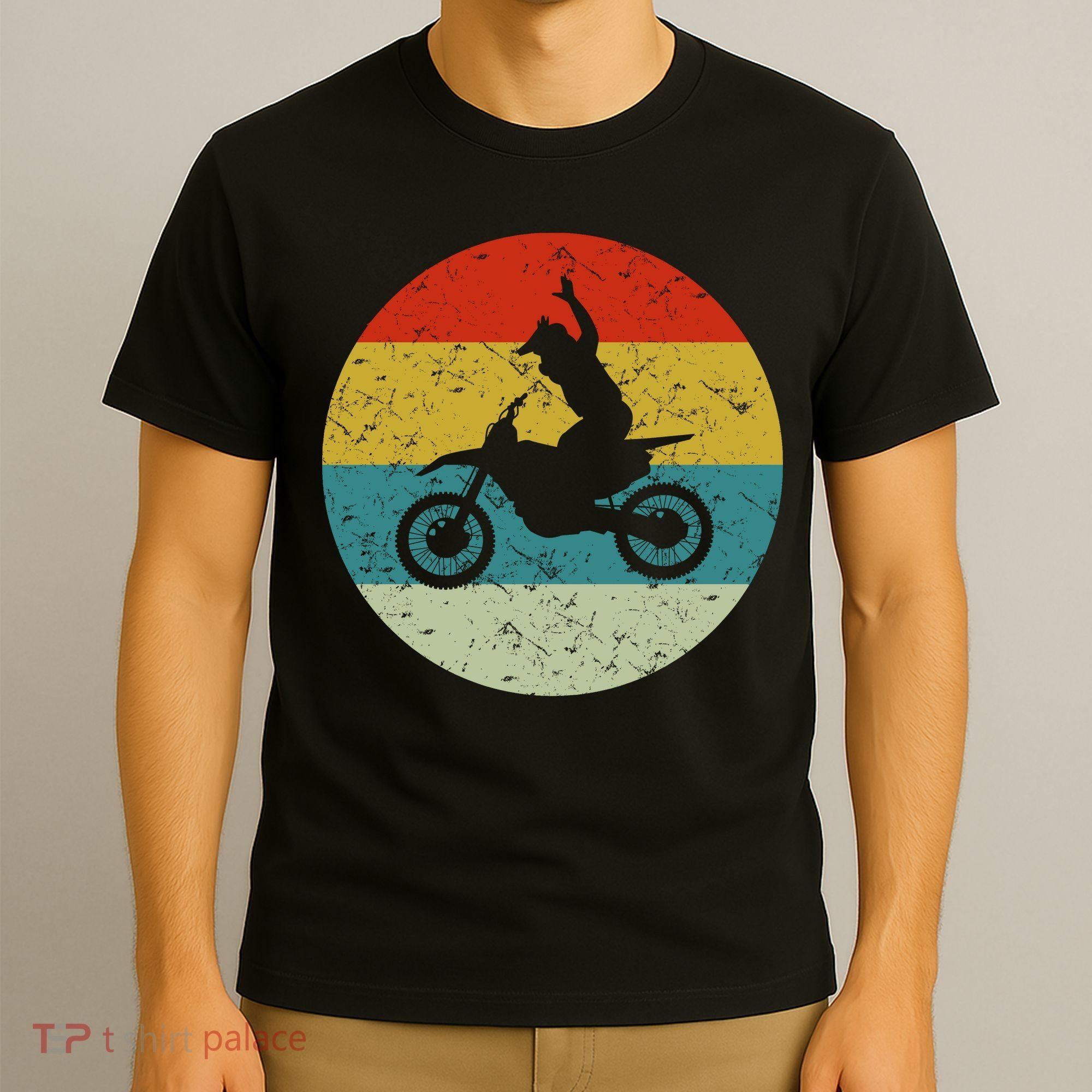 Retro Vintage Motorbike T-Shirt