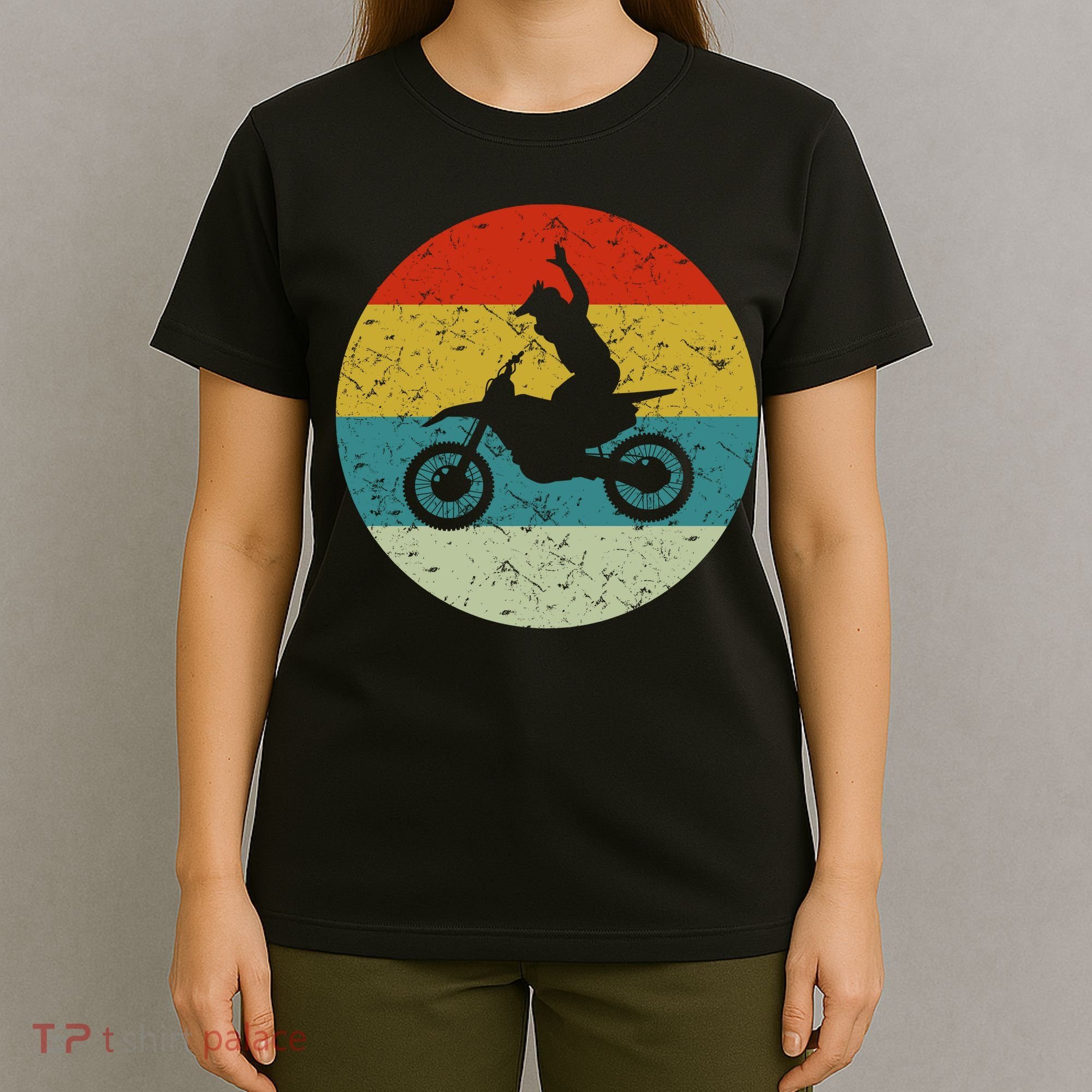 Retro Vintage Motorbike T-Shirt