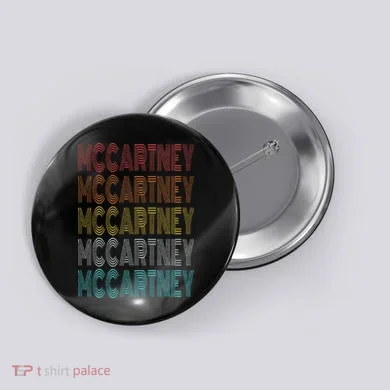 Retro Vintage McCartney Button