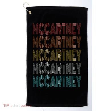Retro Vintage McCartney Golf Towel