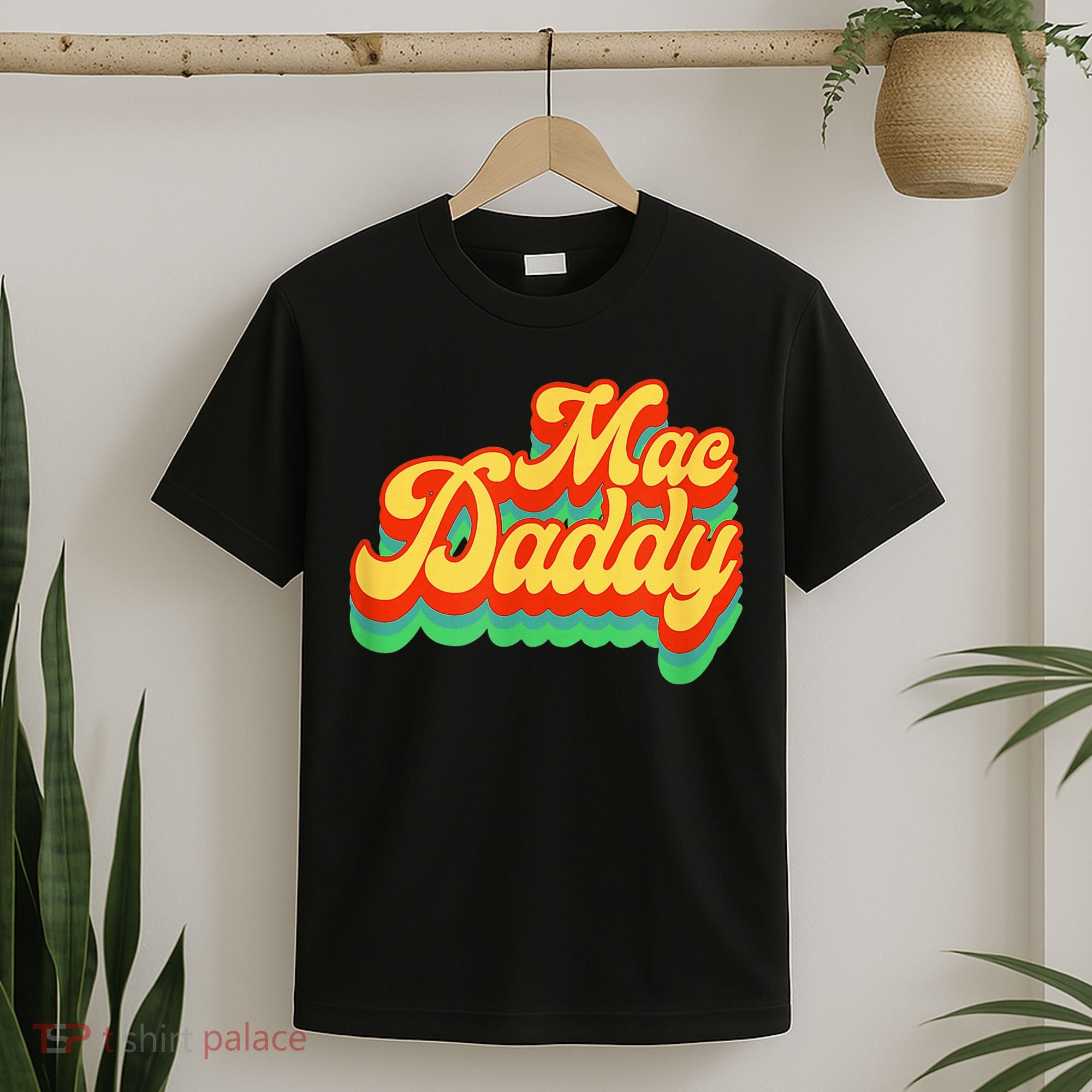 Retro Vintage Mac Daddy Funk Disco Party T-Shirt