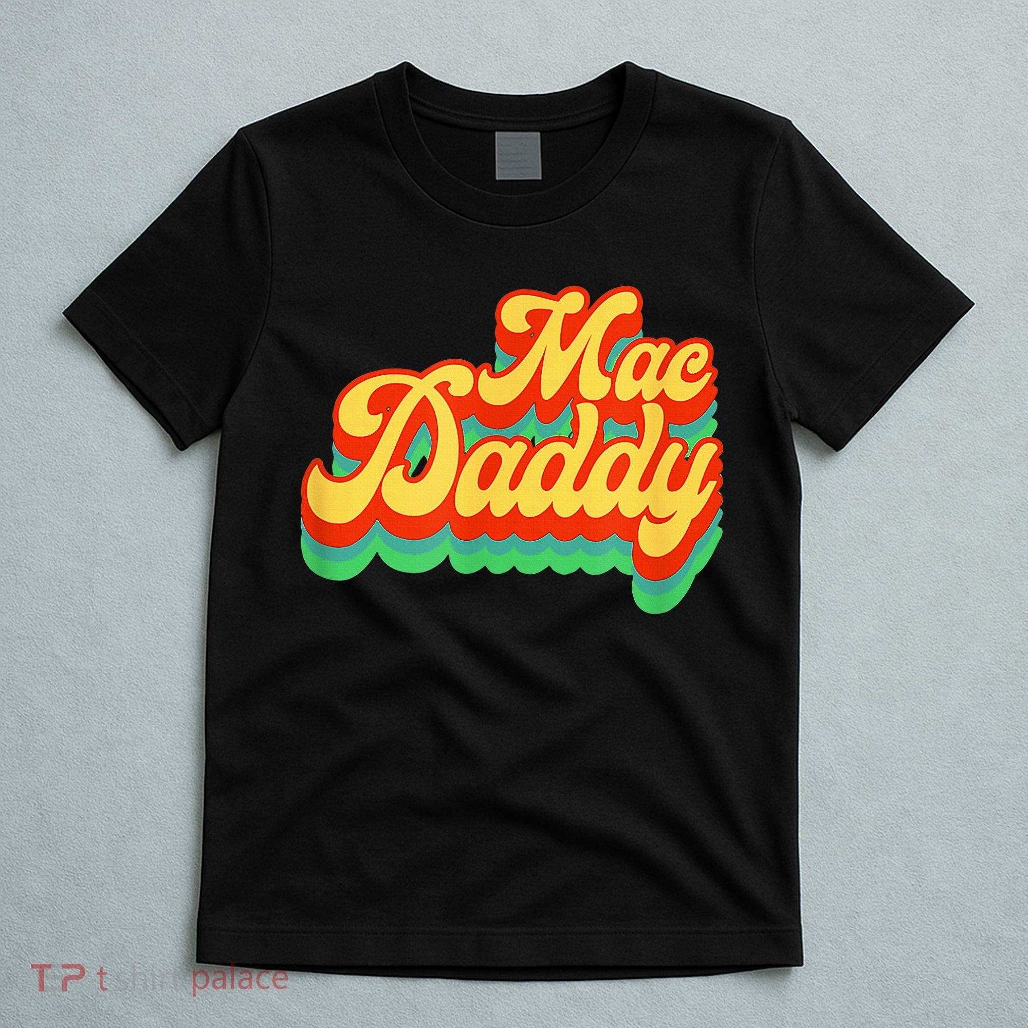 Retro Vintage Mac Daddy Funk Disco Party T-Shirt