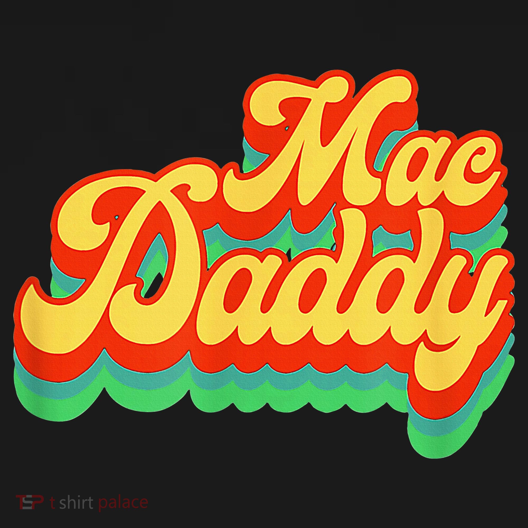Retro Vintage Mac Daddy Funk Disco Party T-Shirt