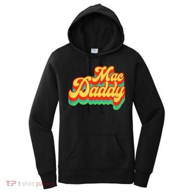 Retro Vintage Mac Daddy Funk Disco Party Women's Hoodie