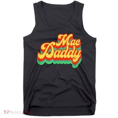 Retro Vintage Mac Daddy Funk Disco Party Tank Top