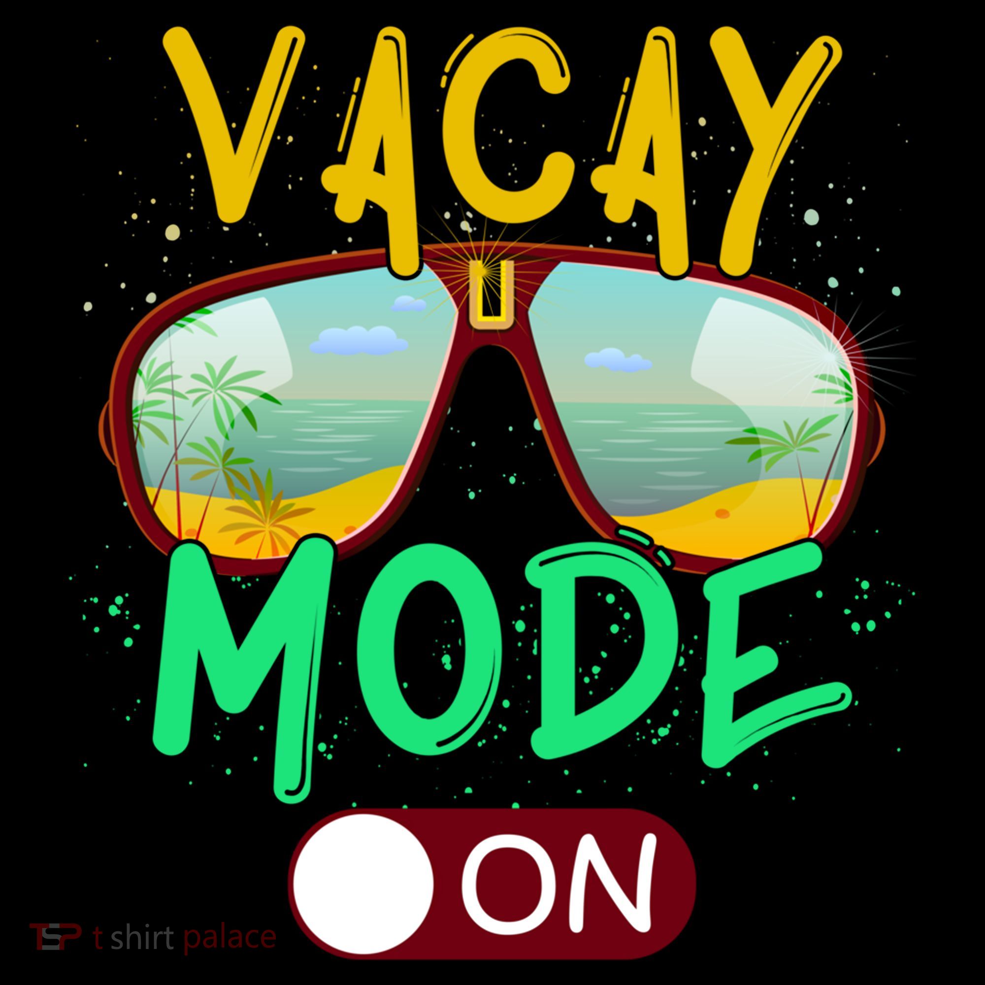 Retro Vacay Mode On Sunglasses Beach Swimming Summer Vibes Great Gift Coffee Mug