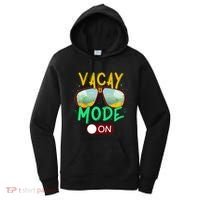 Retro Vacay Mode On Sunglasses Beach Swimming Summer Vibes Great Gift Women's Hoodie thumb 0