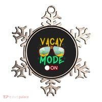 Retro Vacay Mode On Sunglasses Beach Swimming Summer Vibes Great Gift Ornament thumb 0