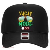 Retro Vacay Mode On Sunglasses Beach Swimming Summer Vibes Great Gift Hat thumb 0