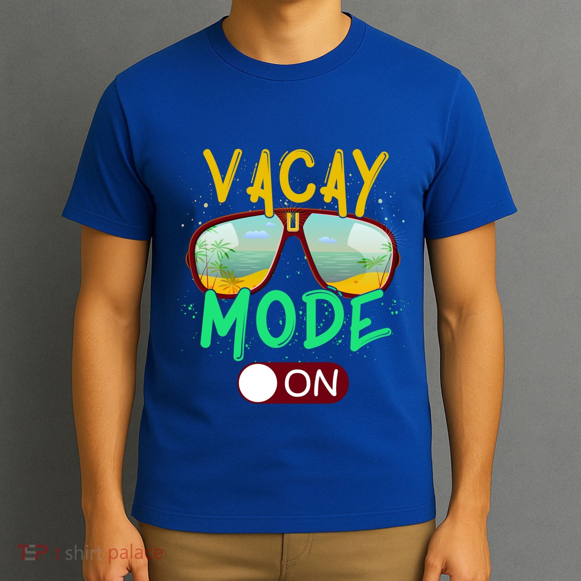 Retro Vacay Mode On Sunglasses Beach Swimming Summer Vibes Great Gift T-Shirt