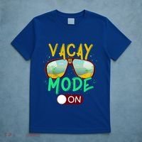 Retro Vacay Mode On Sunglasses Beach Swimming Summer Vibes Great Gift T-Shirt thumb 5