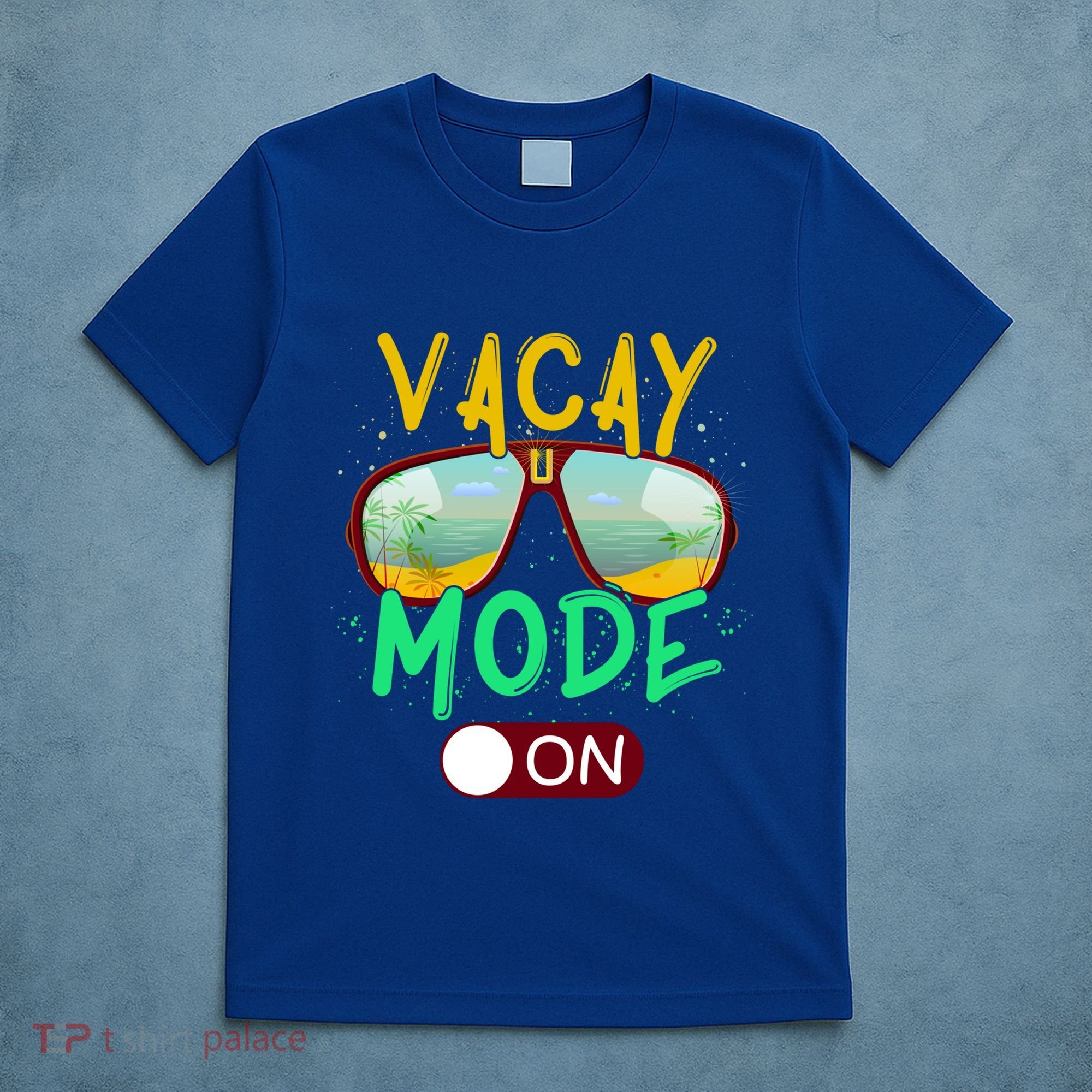 Retro Vacay Mode On Sunglasses Beach Swimming Summer Vibes Great Gift T-Shirt